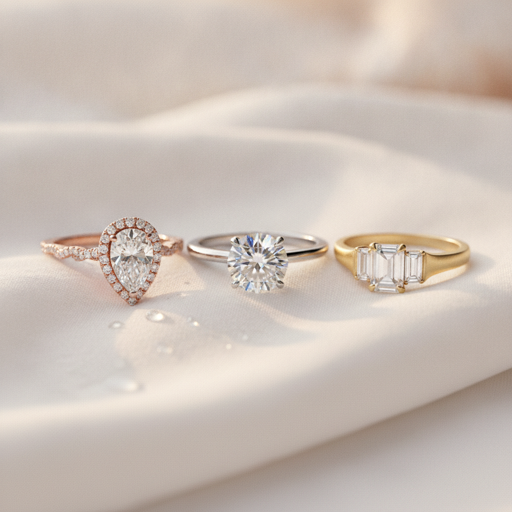 Engagement Rings Guide: Styles, Settings, Budgets & Photo Identification